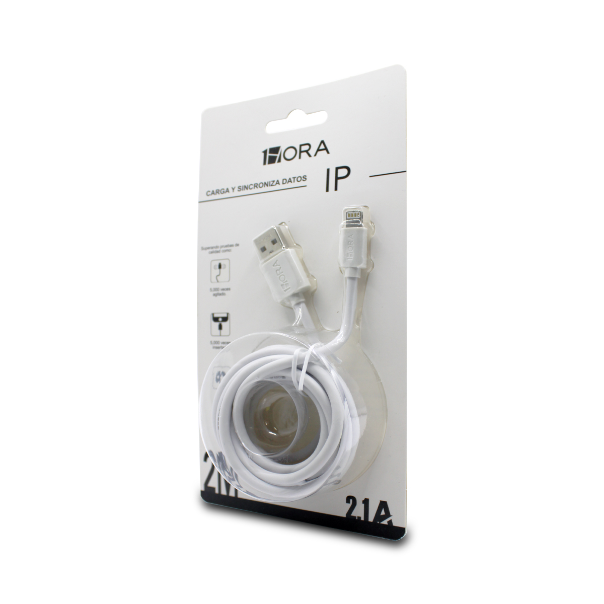 ohbox Cable de carga corto para iPhone, paquete de 3 cables Lightning de 12  pulgadas, cable de carga para iPhone de 1 pie, compatible con iPhone