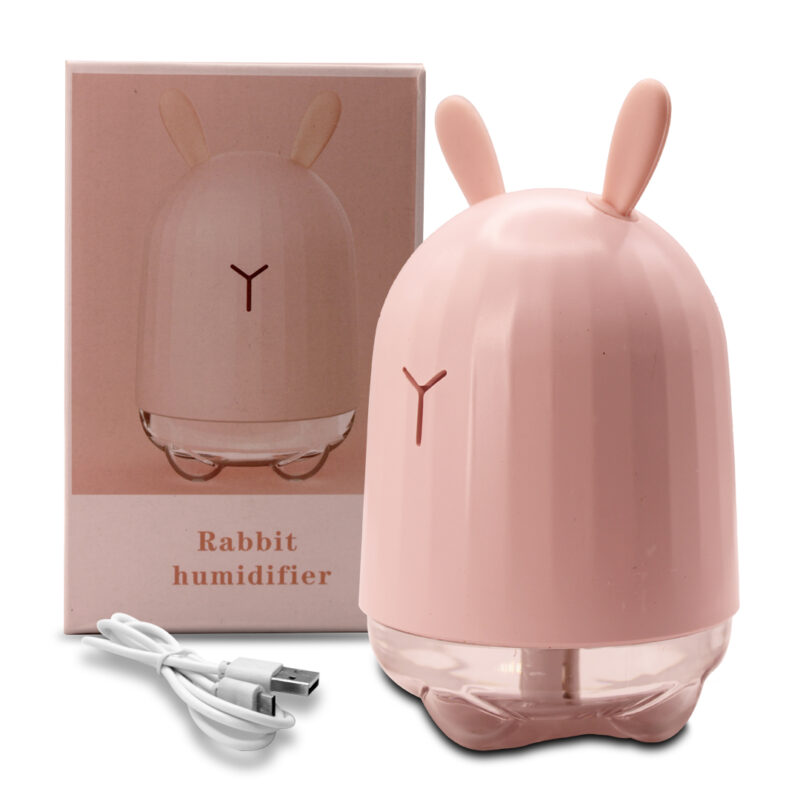 Humidificador Difusor USB en forma de Conejo con Luz LED JSQPB09 - Imagen 7
