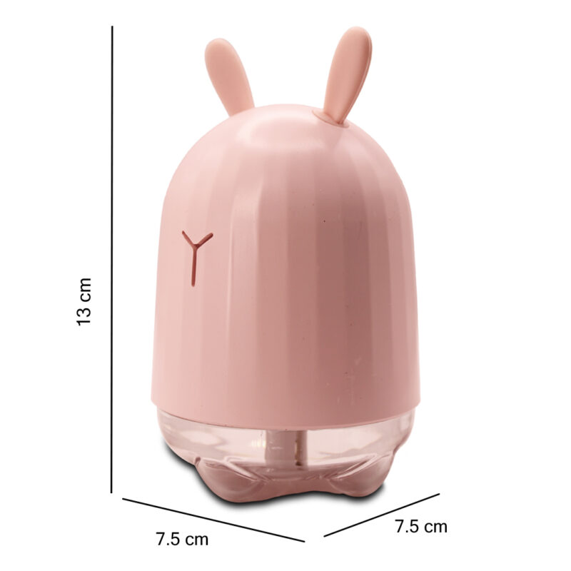 Humidificador Difusor USB en forma de Conejo con Luz LED JSQPB09 - Imagen 12