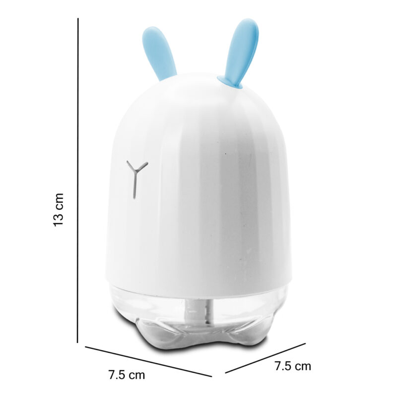Humidificador Difusor USB en forma de Conejo con Luz LED JSQPB09 - Imagen 6
