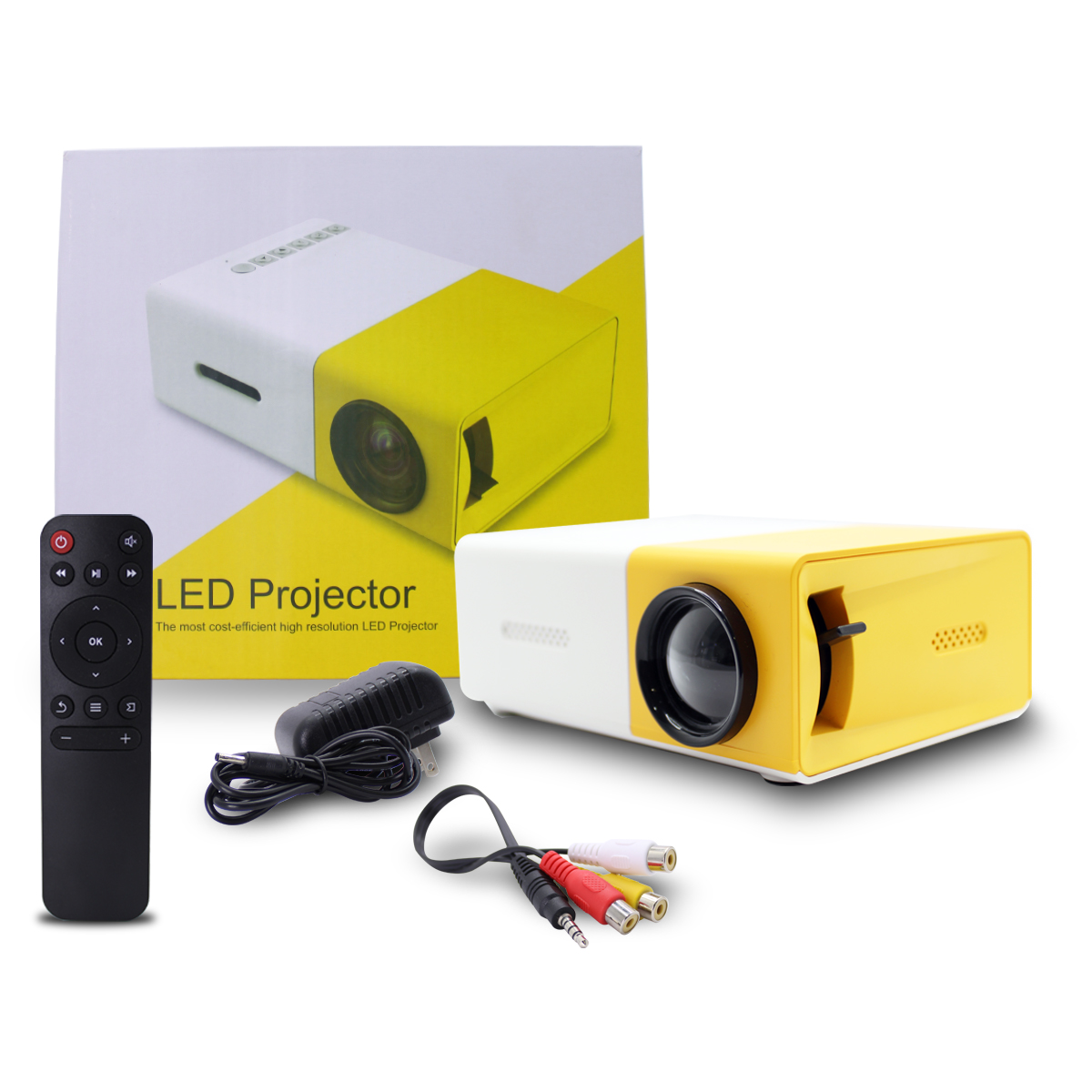 Mini Proyector LED Pórtátil PB80 - Playbox Electronics