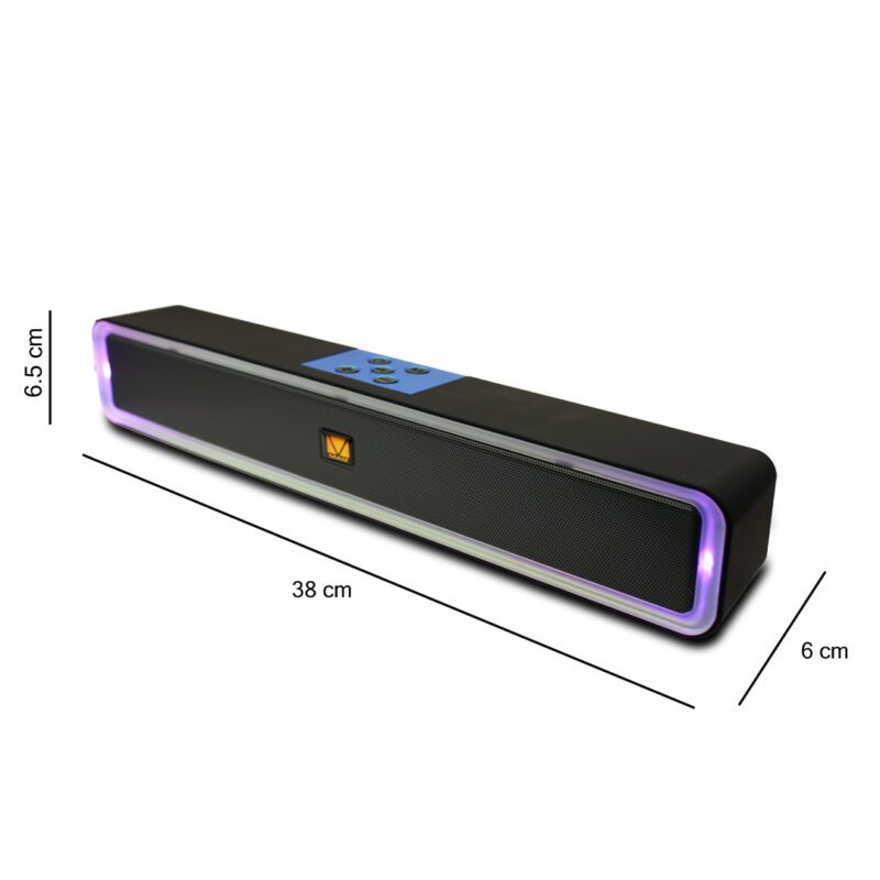 Bocina Bluetooth/Barra de Sonido con Puertos SD/USB MAIZ YM009 - Imagen 12