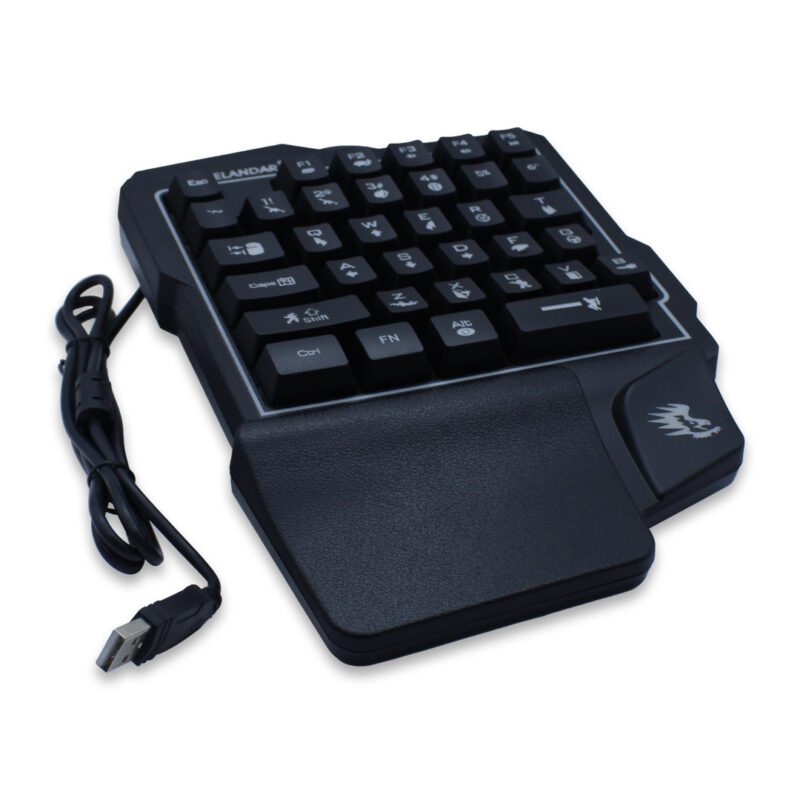 Teclado Gaming de Una Mano con Retroiluminación K7 - Imagen 5