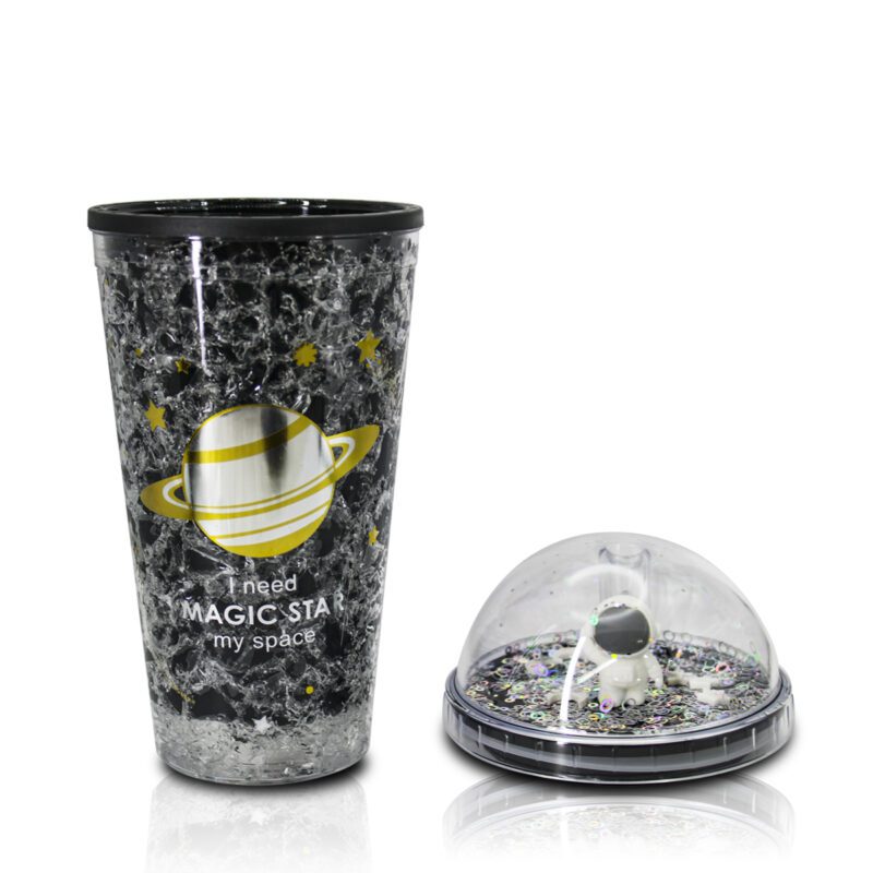 Vaso de Acrílico de 400ml de Doble Pared con Gel Térmico y Estampados Divertidos PB64 - Imagen 57