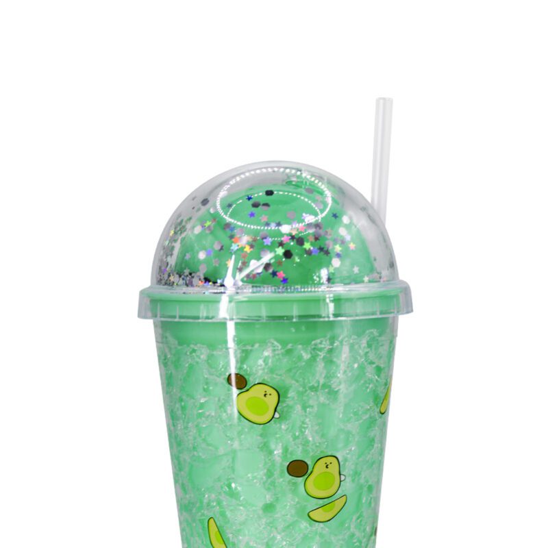 Vaso de Acrílico de 400ml de Doble Pared con Gel Térmico y Estampados Divertidos PB64 - Imagen 40