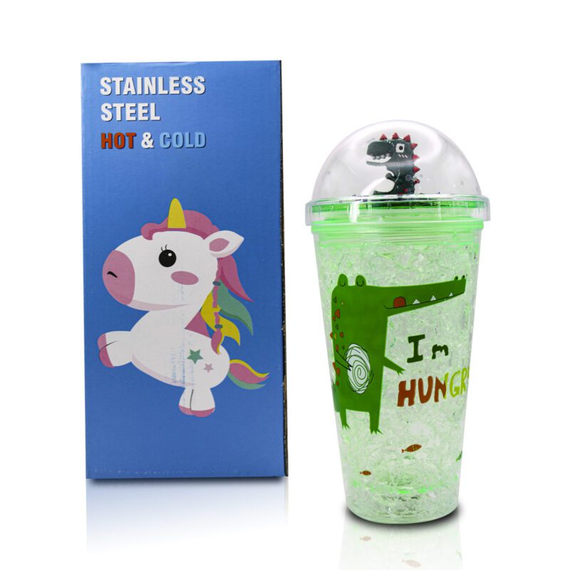 Vaso de Acrílico de 400ml de Doble Pared con Gel Térmico y Estampados Divertidos PB64 - Imagen 36