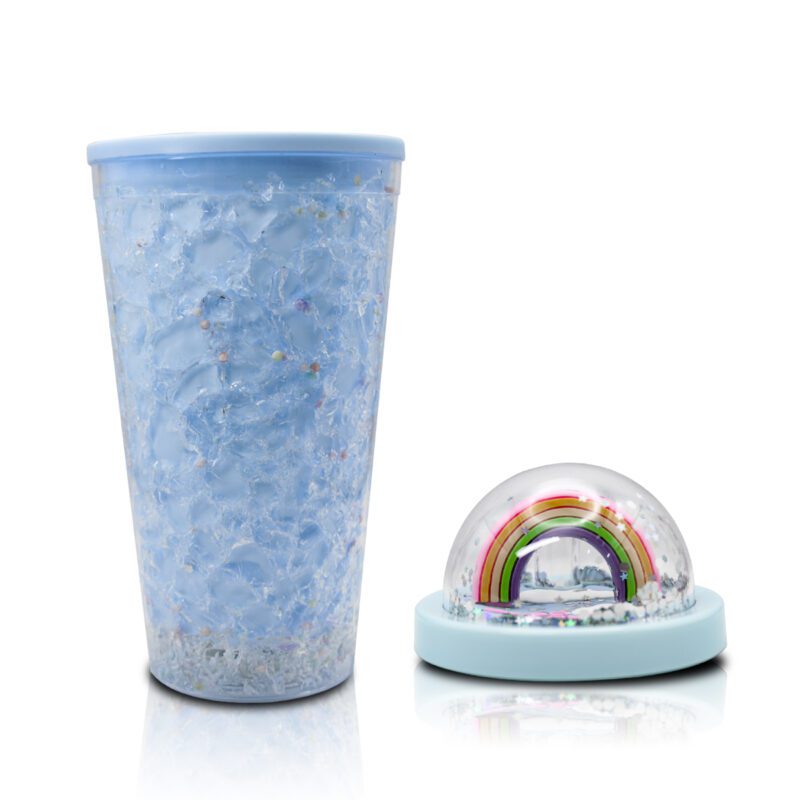 Vaso de Acrílico de 400ml de Doble Pared con Gel Térmico y Estampados Divertidos PB64 - Imagen 26