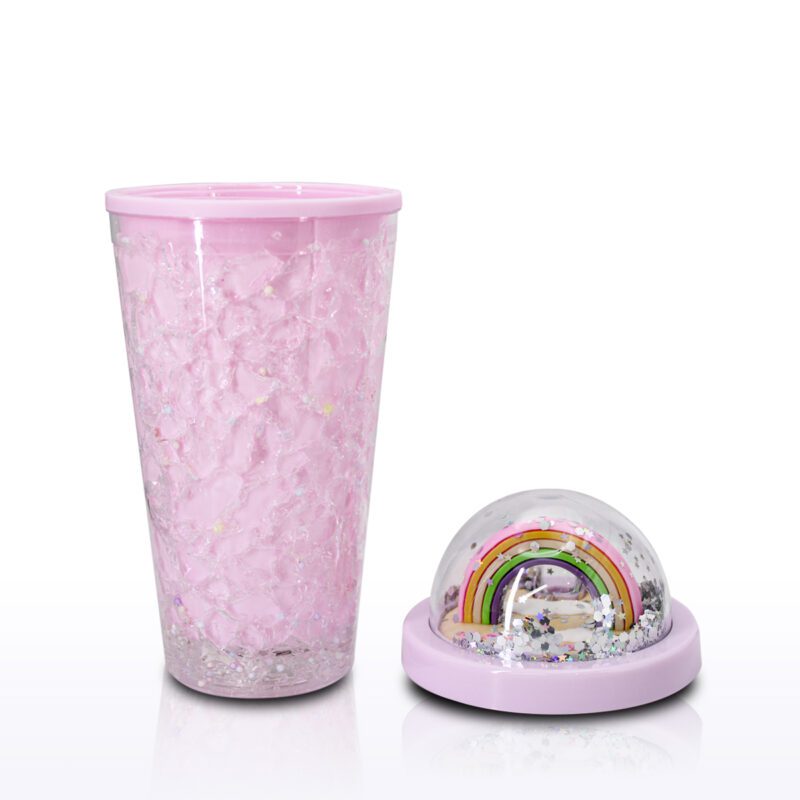 Vaso de Acrílico de 400ml de Doble Pared con Gel Térmico y Estampados Divertidos PB64 - Imagen 17