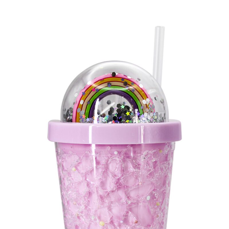 Vaso de Acrílico de 400ml de Doble Pared con Gel Térmico y Estampados Divertidos PB64 - Imagen 16