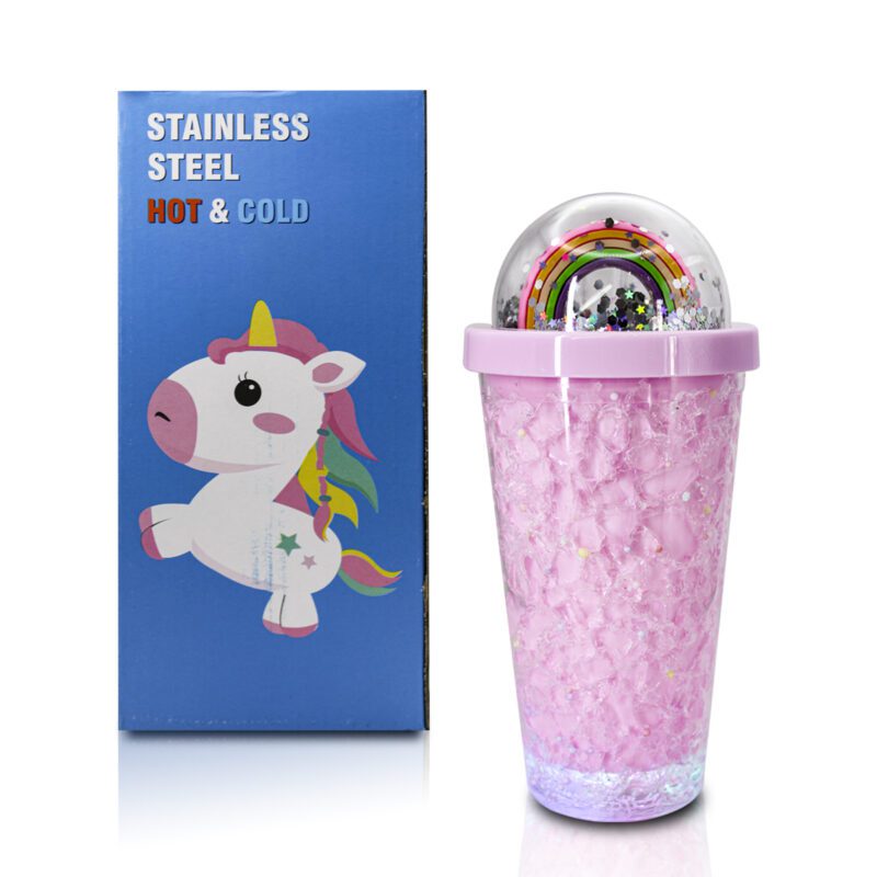 Vaso de Acrílico de 400ml de Doble Pared con Gel Térmico y Estampados Divertidos PB64 - Imagen 14