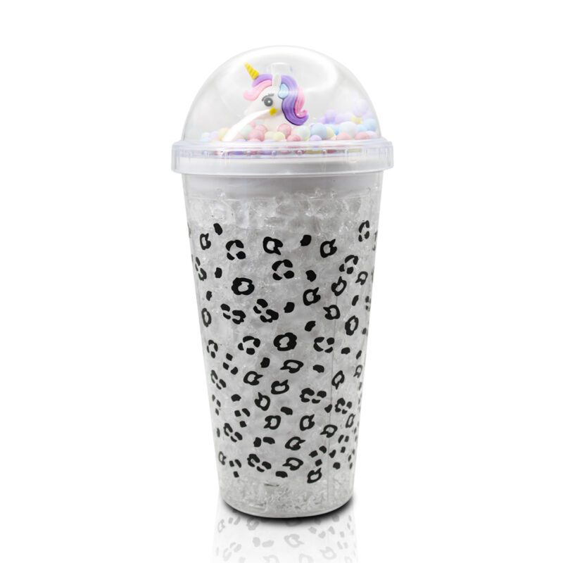 Vaso de Acrílico de 400ml de Doble Pared con Gel Térmico y Estampados Divertidos PB64 - Imagen 11