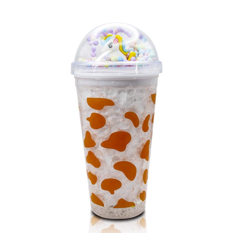 Vaso de Acrílico de 400ml de Doble Pared con Gel Térmico y Estampados Divertidos PB64 - Imagen 9