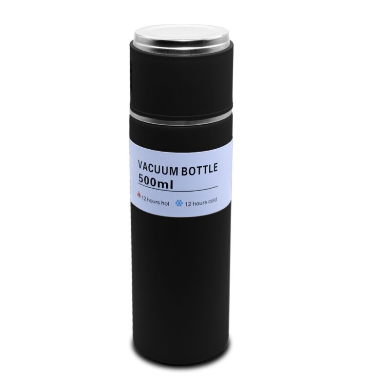 Termo de Acero Inoxidable con Tazas para Viaje de 500mL BT301 - Imagen 9