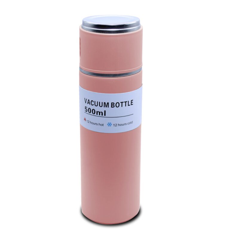 Termo de Acero Inoxidable con Tazas para Viaje de 500mL BT301 - Imagen 15