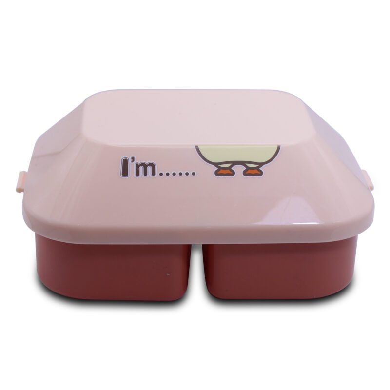 Tupper, Contenedor para Lunch, Bento de 2 Niveles con Tres Contenedores y Cubiertos YUDA16117 - Imagen 12