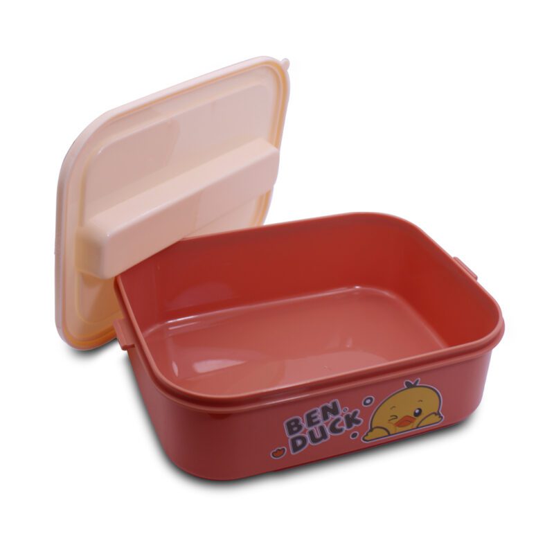 Tupper, Contenedor para Lunch, Bento de 2 Niveles con Tres Contenedores y Cubiertos YUDA16117 - Imagen 11