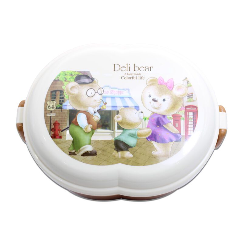Tupper, Contenedor para Lunch, Bento Box, Lunch Box  con Divisor y Cubiertos YUDA16145