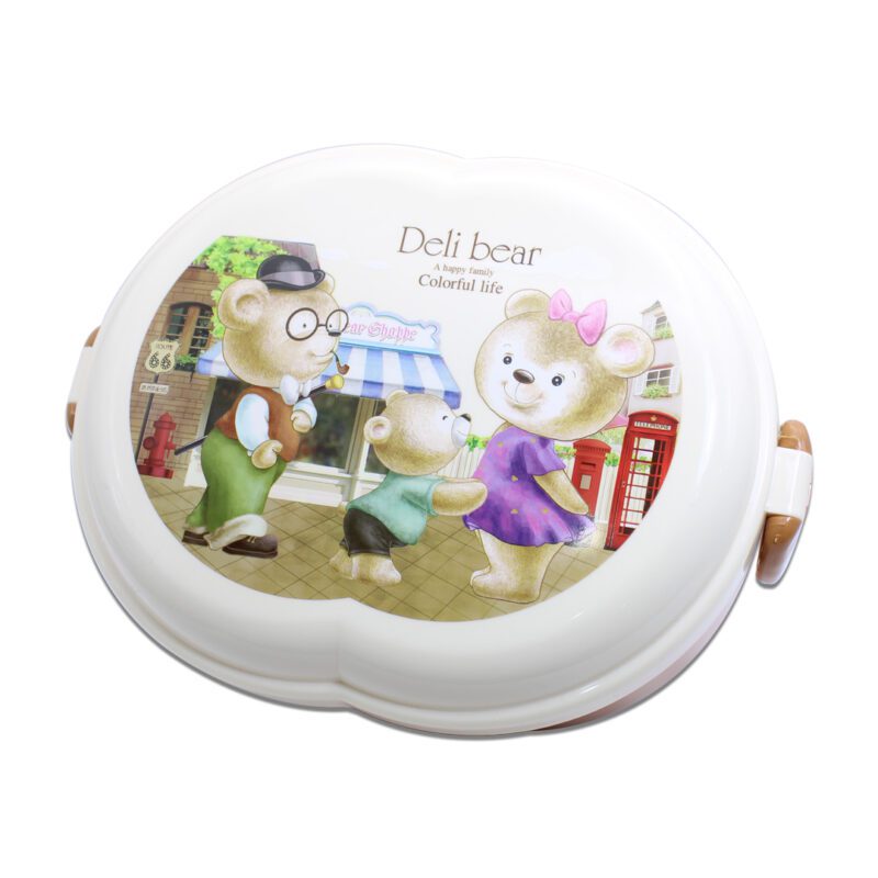 Tupper, Contenedor para Lunch, Bento Box, Lunch Box  con Divisor y Cubiertos YUDA16145 - Imagen 4