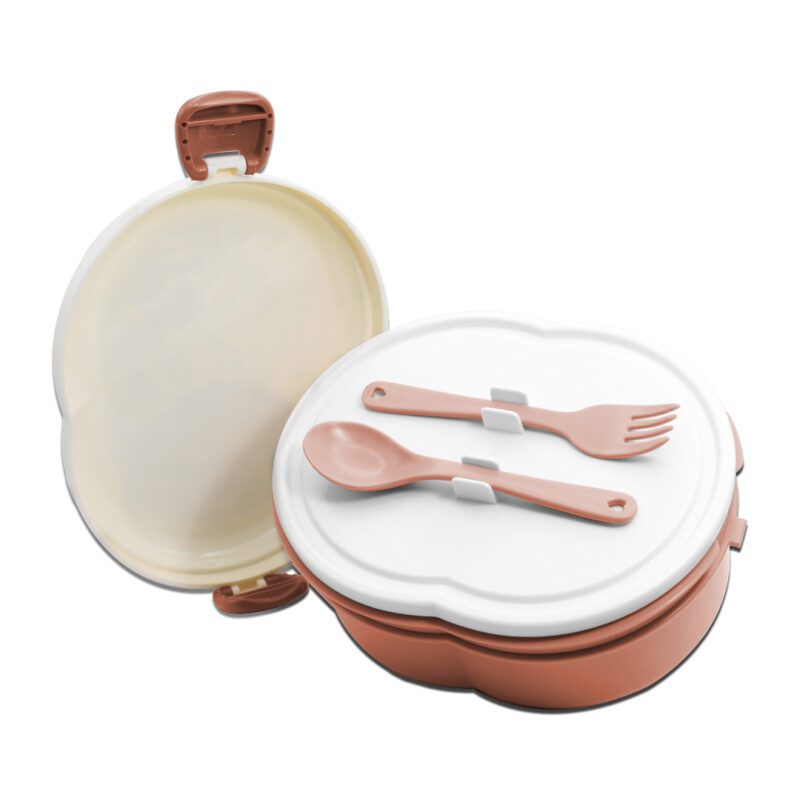 Tupper, Contenedor para Lunch, Bento Box, Lunch Box  con Divisor y Cubiertos YUDA16145 - Imagen 7