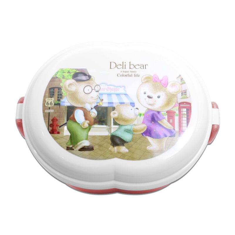 Tupper, Contenedor para Lunch, Bento Box, Lunch Box  con Divisor y Cubiertos YUDA16145 - Imagen 6