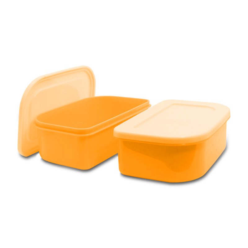 Tupper, Contenedor para Lunch, Bento de 2 Niveles con Tres Contenedores y Cubiertos YUDA16117 - Imagen 6