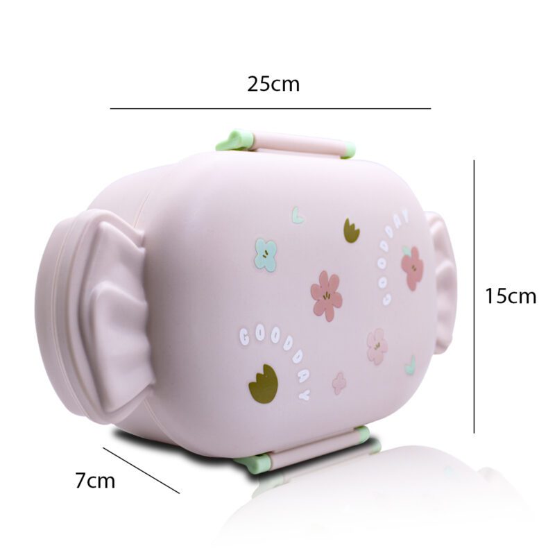 Tupper, Contenedor para Lunch en forma de Dulce con Un Divisor YUDA16293 - Imagen 13