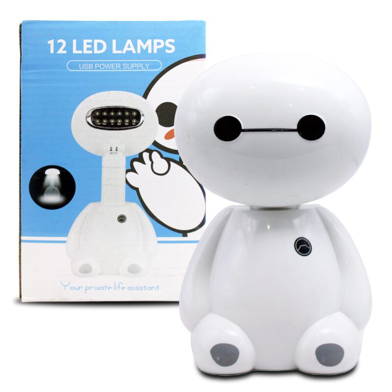 Lámpara LED de Escritorio de Baterías con Figura de Baymax de Disney LED29