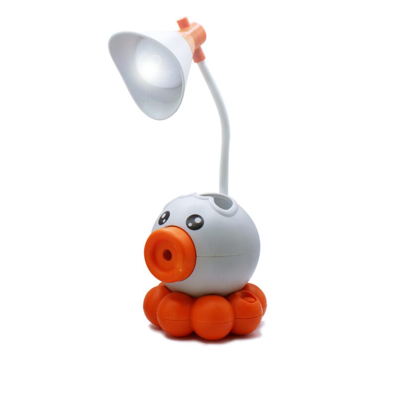 Lámpara Recargable de Escritorio con Sacapuntas y Figura de Pulpo LED1224 - Imagen 2