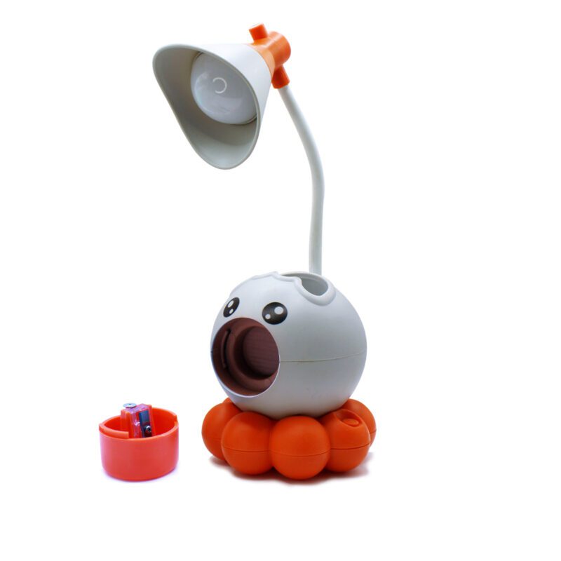 Lámpara Recargable de Escritorio con Sacapuntas y Figura de Pulpo LED1224 - Imagen 6