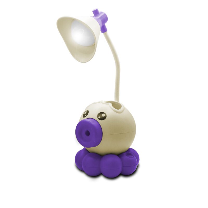 Lámpara Recargable de Escritorio con Sacapuntas y Figura de Pulpo LED1224 - Imagen 14