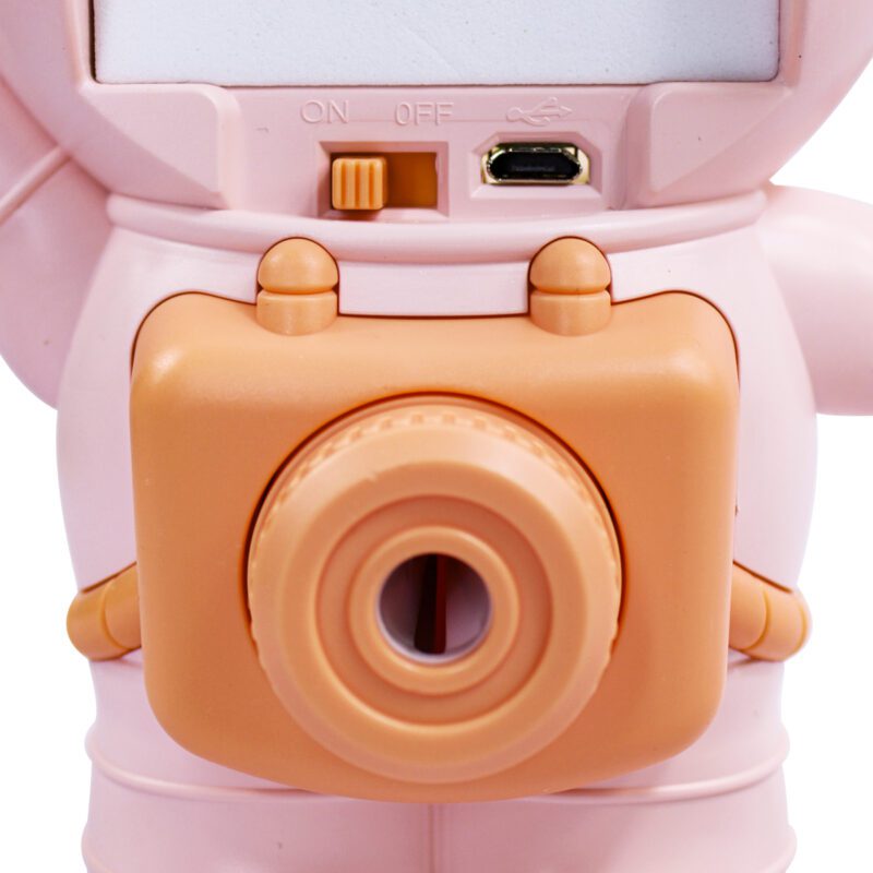Lámpara LED de Escritorio Recargable con Sacapuntas y Figura de Animal Astronauta LED1203 - Imagen 8