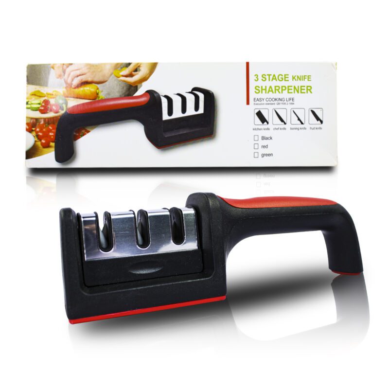 Afilador de Cuchillos de Carburo de 3 Etapas UTE03
