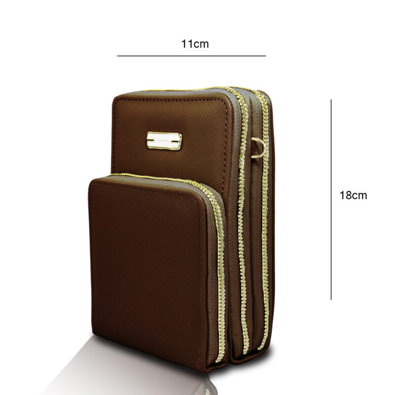 Combo de Bolsa Crossbody, Monedero y Tarjetero GRENOBIL D3981- - Imagen 10