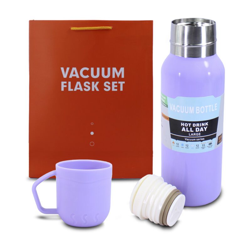 Vaso Térmico de Acero Inoxidable 500 Ml Más 3 Tazas - Imagen 12