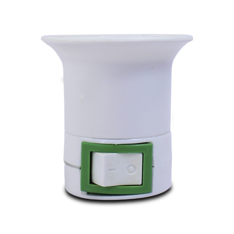 E27 enchufe de luz LED a convertidor adaptador de enchufe tipo EE. UU. para bombilla con interruptor 110-240V - Imagen 2