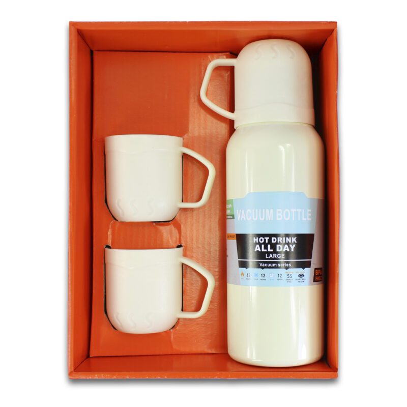 Vaso Térmico de Acero Inoxidable 500 Ml Más 3 Tazas - Imagen 8
