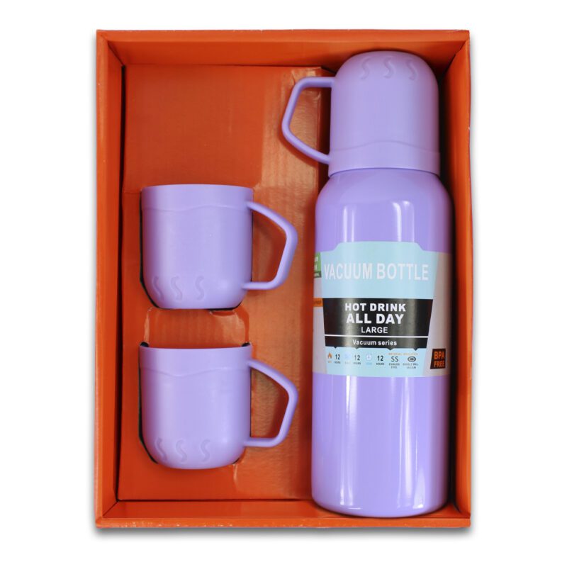 Vaso Térmico de Acero Inoxidable 500 Ml Más 3 Tazas - Imagen 11