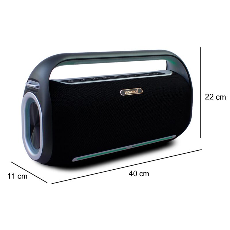 Altavoz Bluetooth A33 Bocina karaoke Con Doble Micrófono 250W - Imagen 6