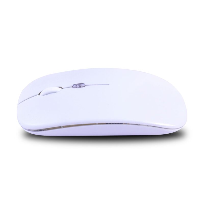 Mouse Inalambrico Silenciosoa Uso De Oficina Recargable BT 5.0 Adaptador 2.4G Con Luz RGB PLAYBOX PBM36 - Imagen 11